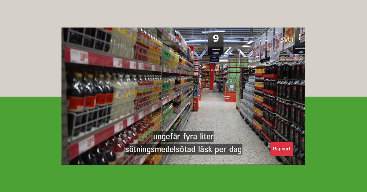 Ska vi dricka mer läsk med sötningsmedel? - Äkta vara Sverige