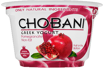 Chobani yoghurt