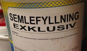 Semmelfyllning hink