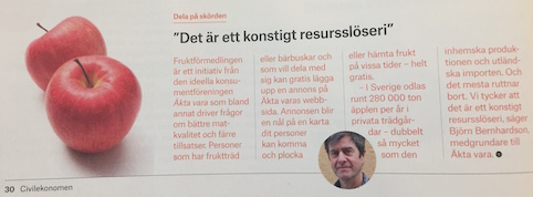 2016-06 Civilekonomen om Fruktförmedlingen 2016-06 Civilekonomen om Fruktförmedlingen