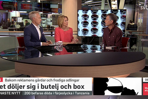 ME om Château vadå i Svt Morgonstudion