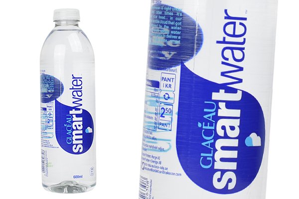 Glaceau Smartwater presentationsbild