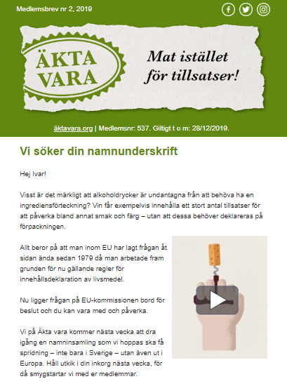Medlemsbrev skärmdump kortare Medlemsbrev skärmdump kortare