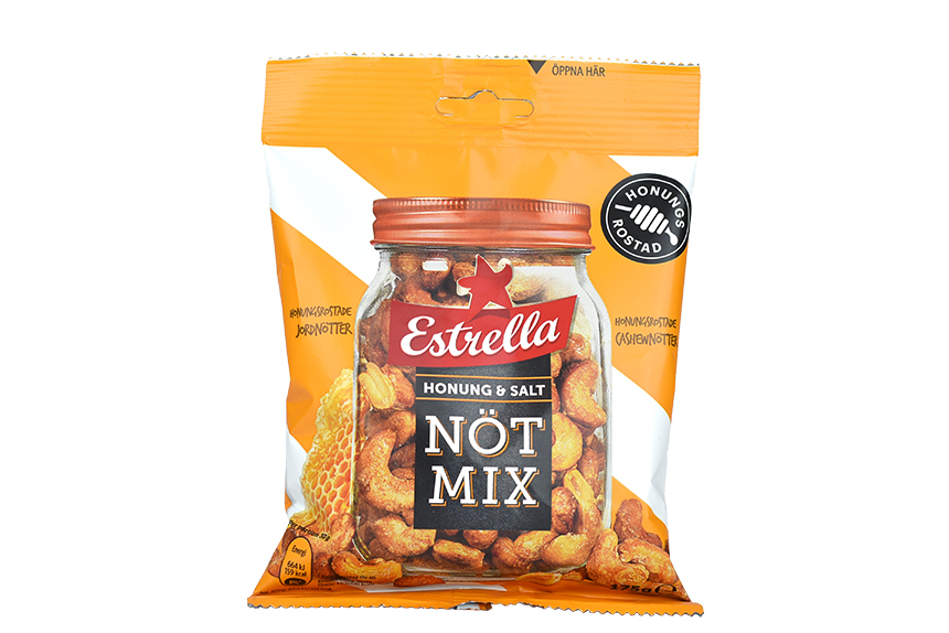 Estrella Nötmix honung